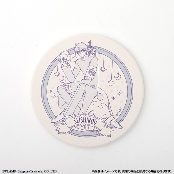 《Pre-Order》Full Moon Coaster 滿月吸水杯墊｜CLAMP FANS SHOP 商品(26C103-P）