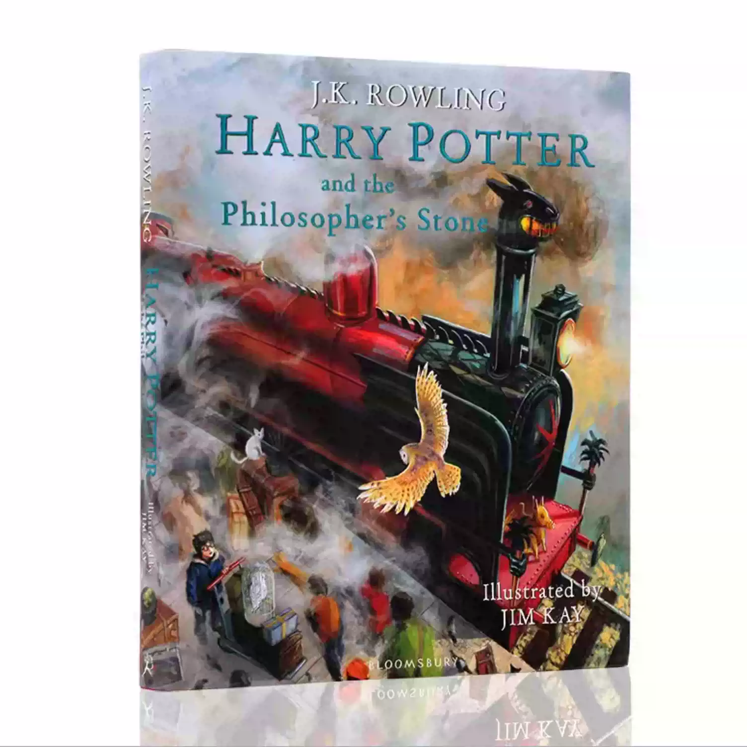 Harry Potter 哈利波特 1 2 3 4部曲 彩繪精裝插畫收藏紀念版 4 books 魔法石 密室 阿茲卡班囚徒 火焰杯