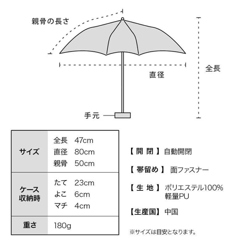 史上最輕 WPC World Party go-koh 防UV自動開關縮骨遮