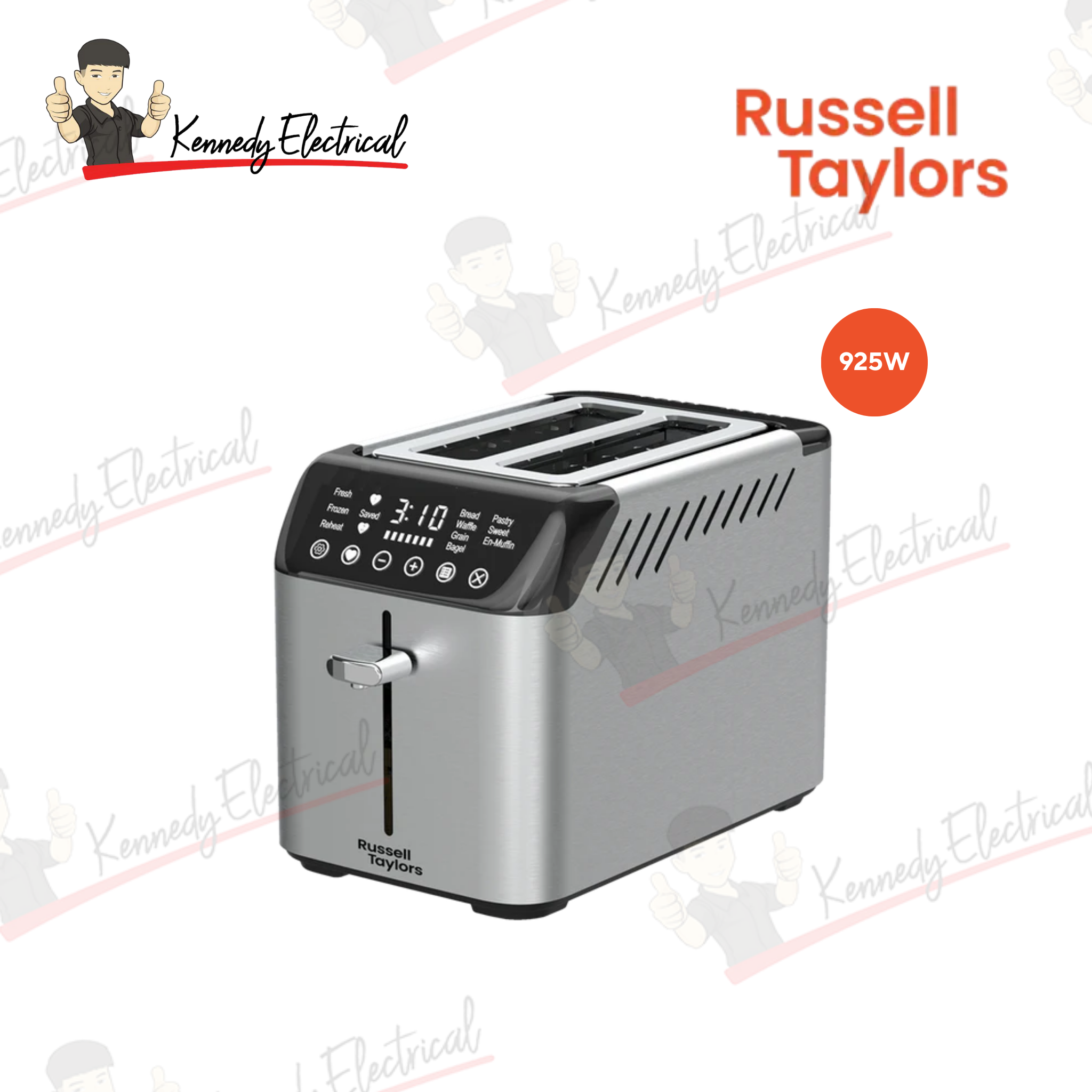 Russell Taylors 925W Smart Stainless Toaster (T3)