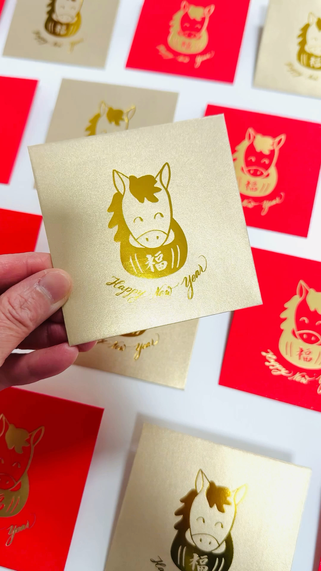 馬年利是封🧧正方封