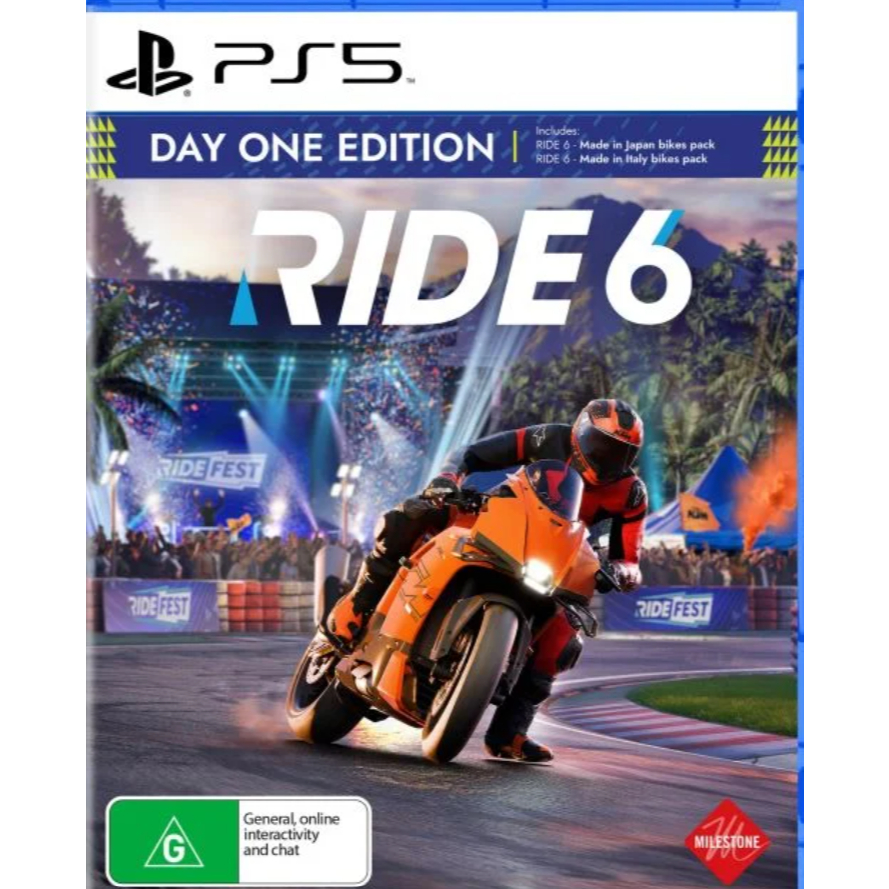(🔥NEW RELEASE🔥) Ride 6 Full Game (PS5) Digital Download