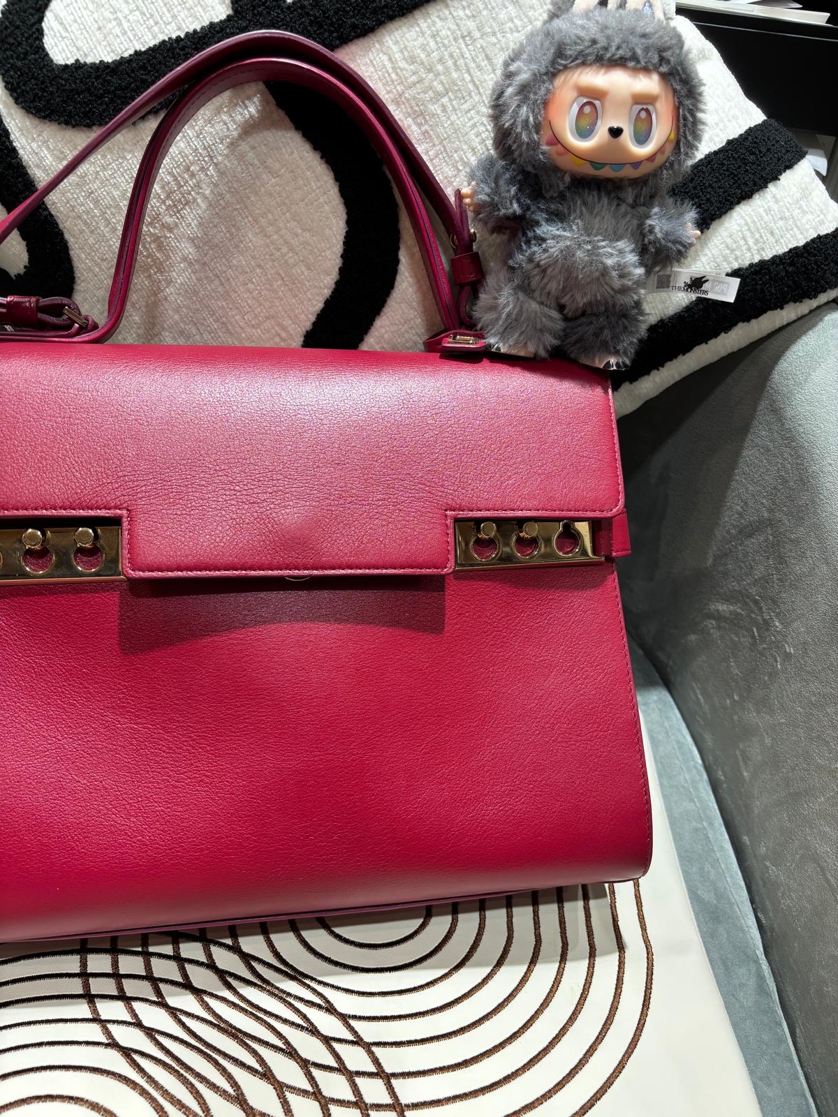 Delvaux Tempete GM 2Way Bag Calfskin 100%Authentic, 98%New ✅Mirror 