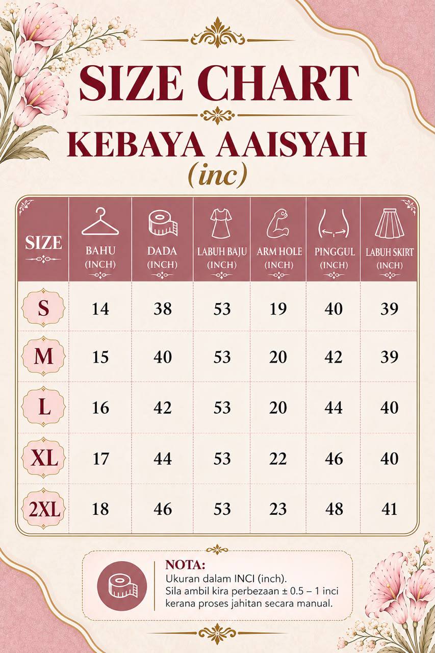 KEBAYA DRESS AAISYAH
