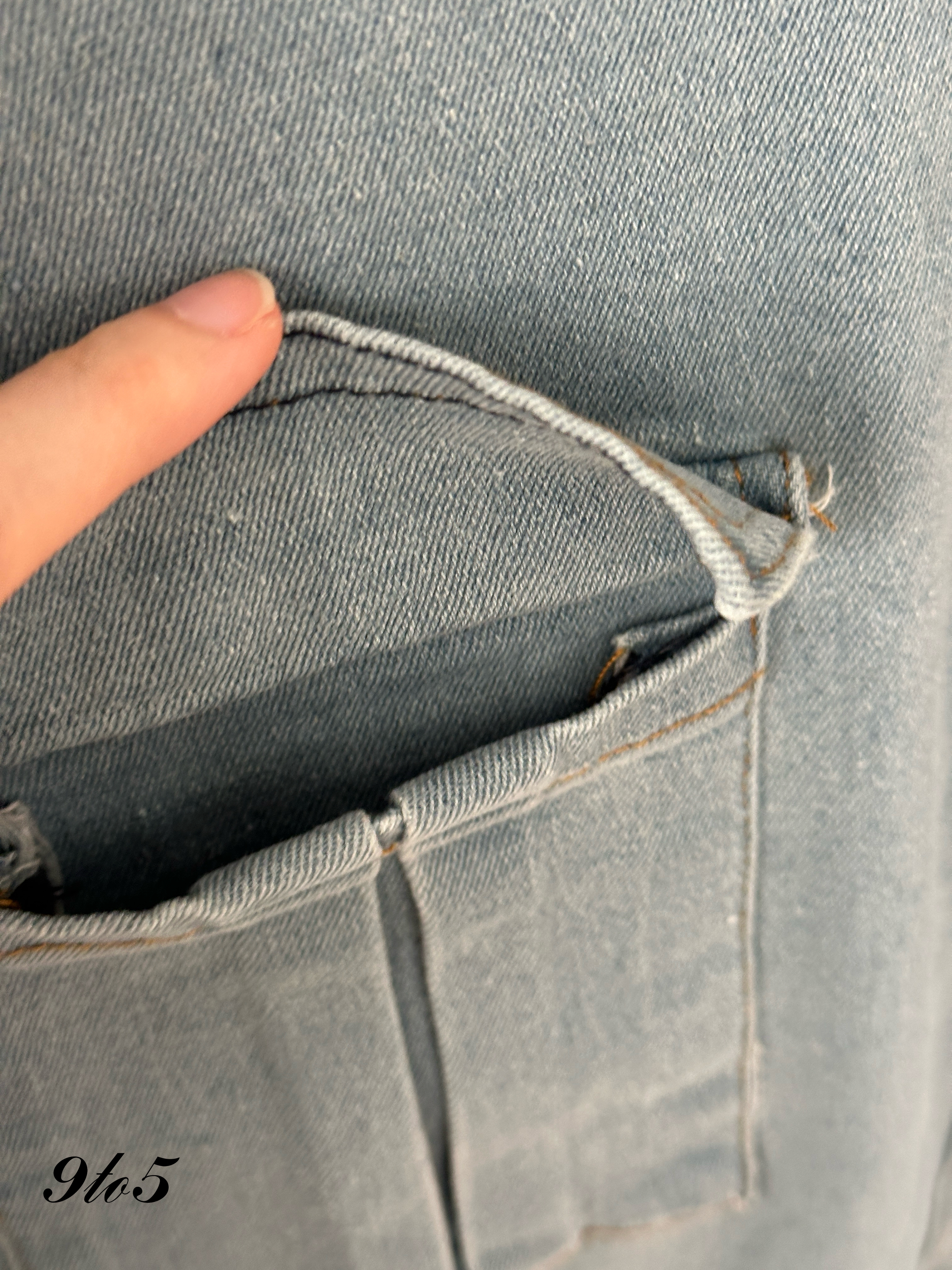 S1815 Denim Splited Skirt - 3 Colors 