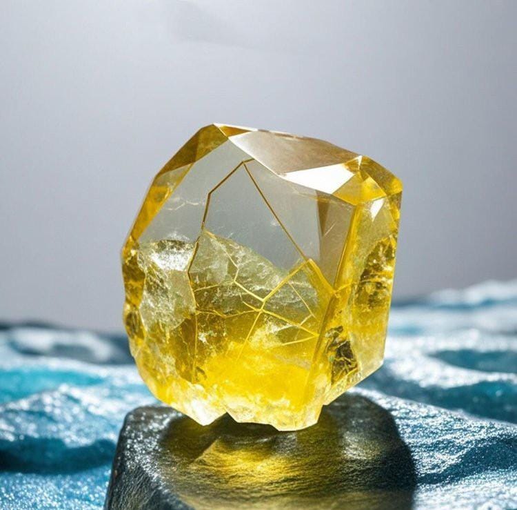 招財小霸王天然黃水晶手鍊