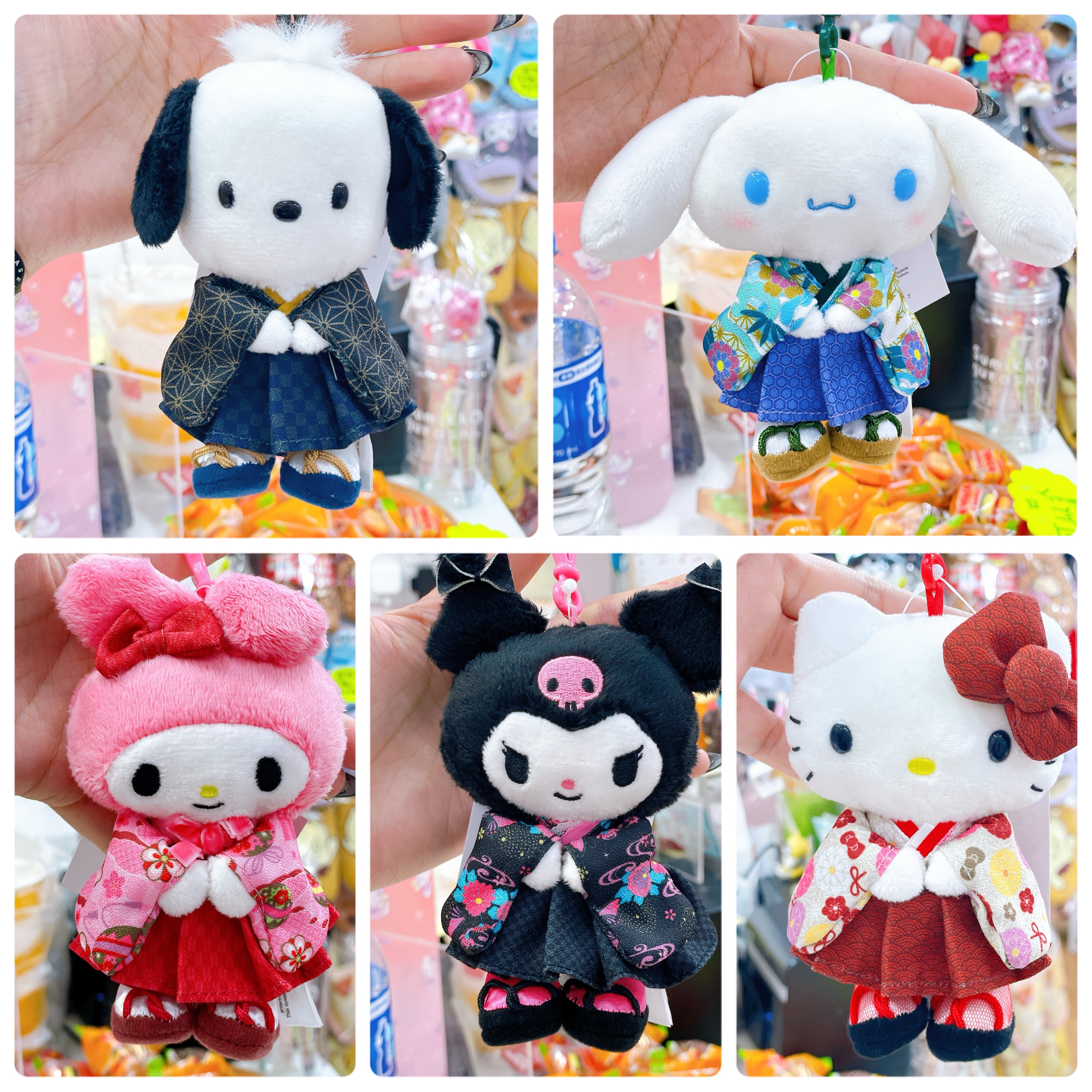 原裝行貨Sanrio 和風系列公仔掛飾