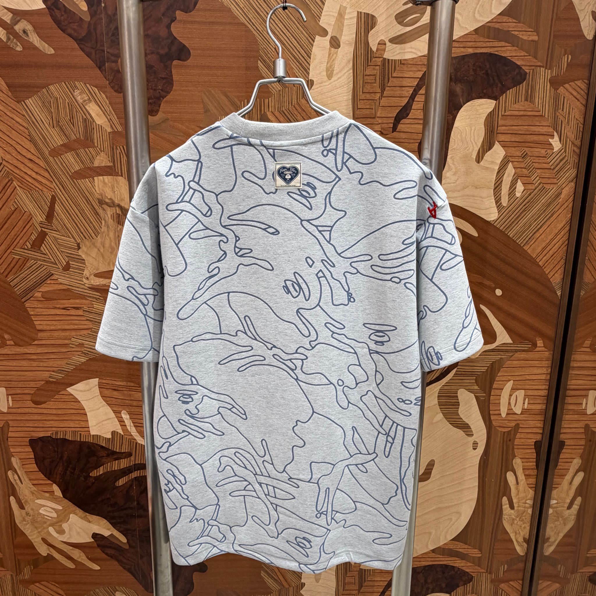 AAPE Relaxed fit Camo logo tee (1853) 寬鬆版