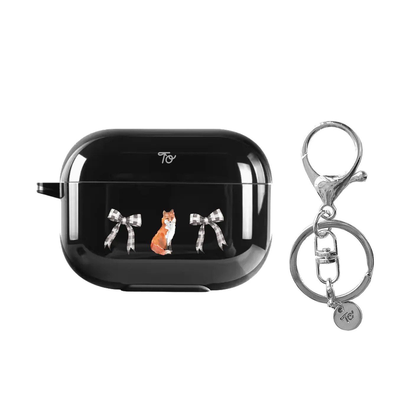 【Little Amber】亮面黑AirPods Case