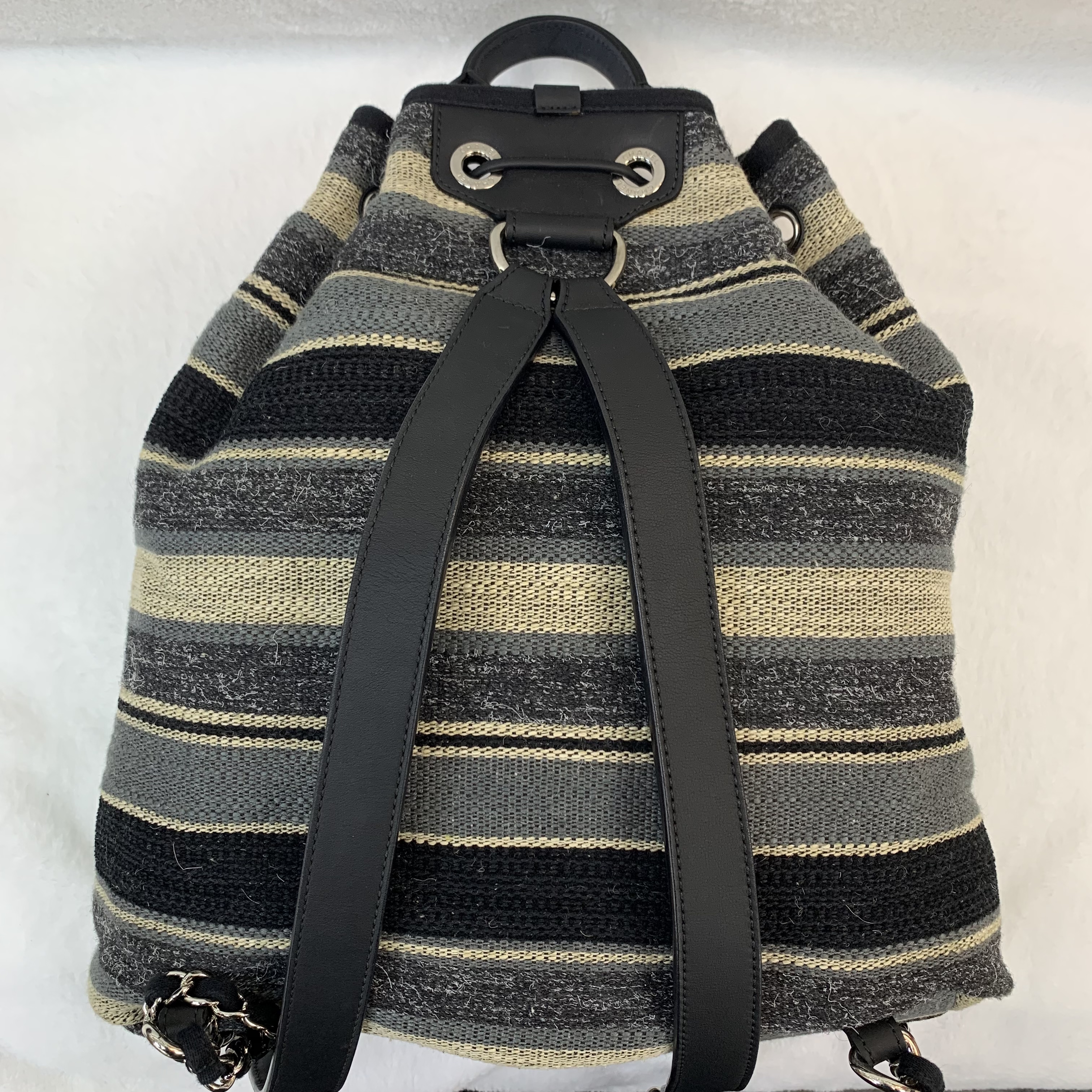 中古包🖤Chanel 帆布深色系背包