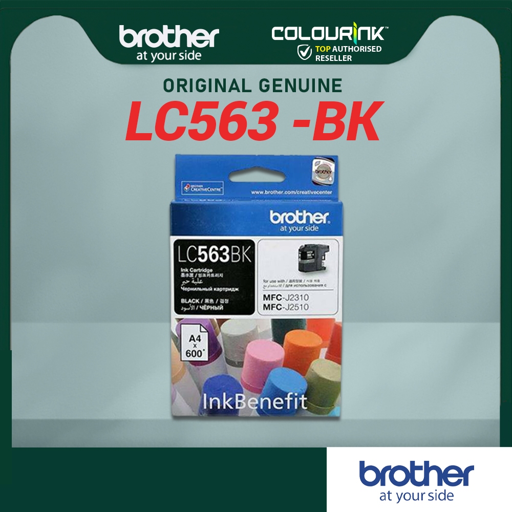 🎆CLEAR STOCK🎆 Brother Original Genuine LC563 Ink Cartridge for J2310 J2510 J3520 J3720 LC563 LC569XL LC565XL
