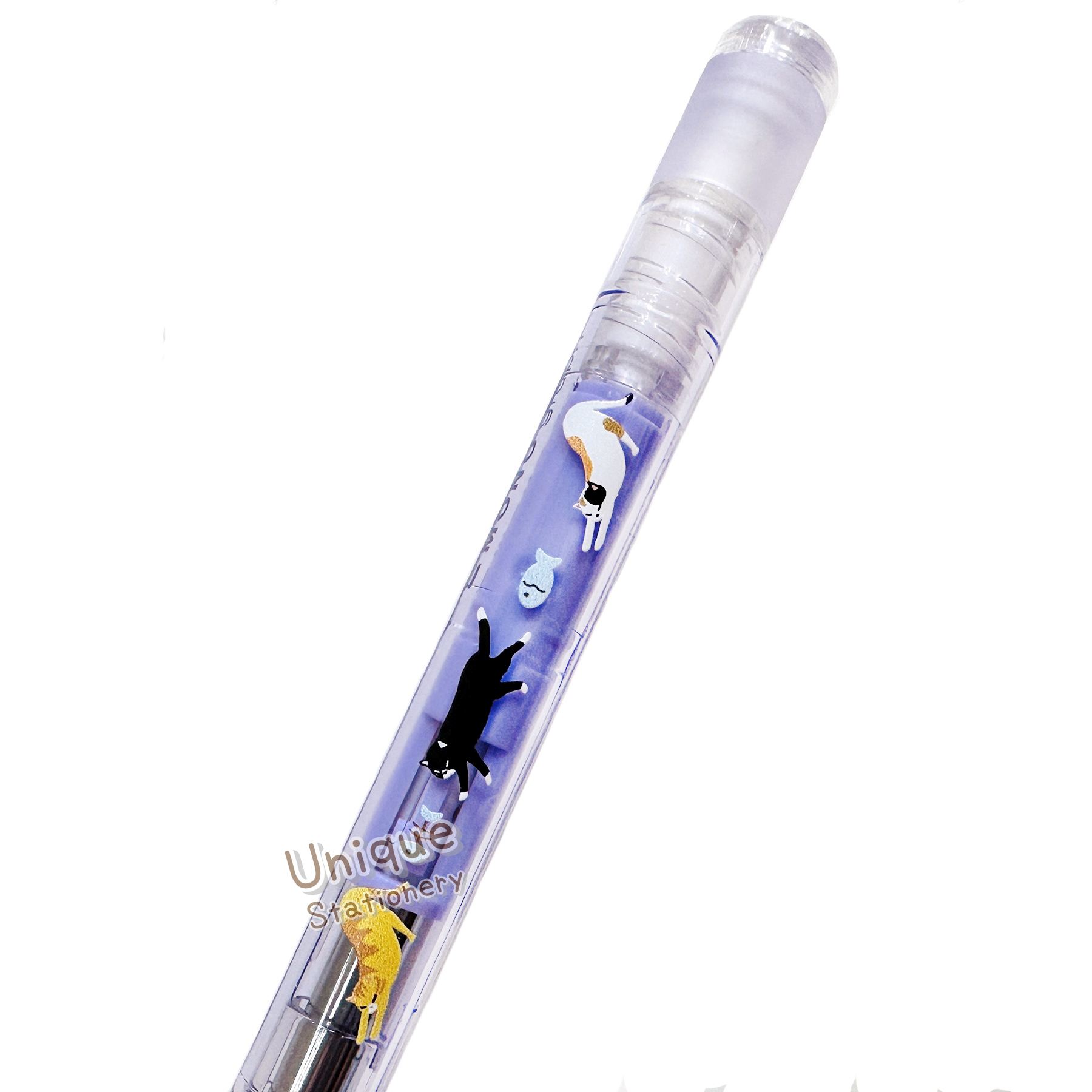 現貨｜日本限定 貓貓圖案 日本製 TOMBOW 蜻蜓牌 MONO graph 0.5mm 鉛芯筆 (DPB-163R)