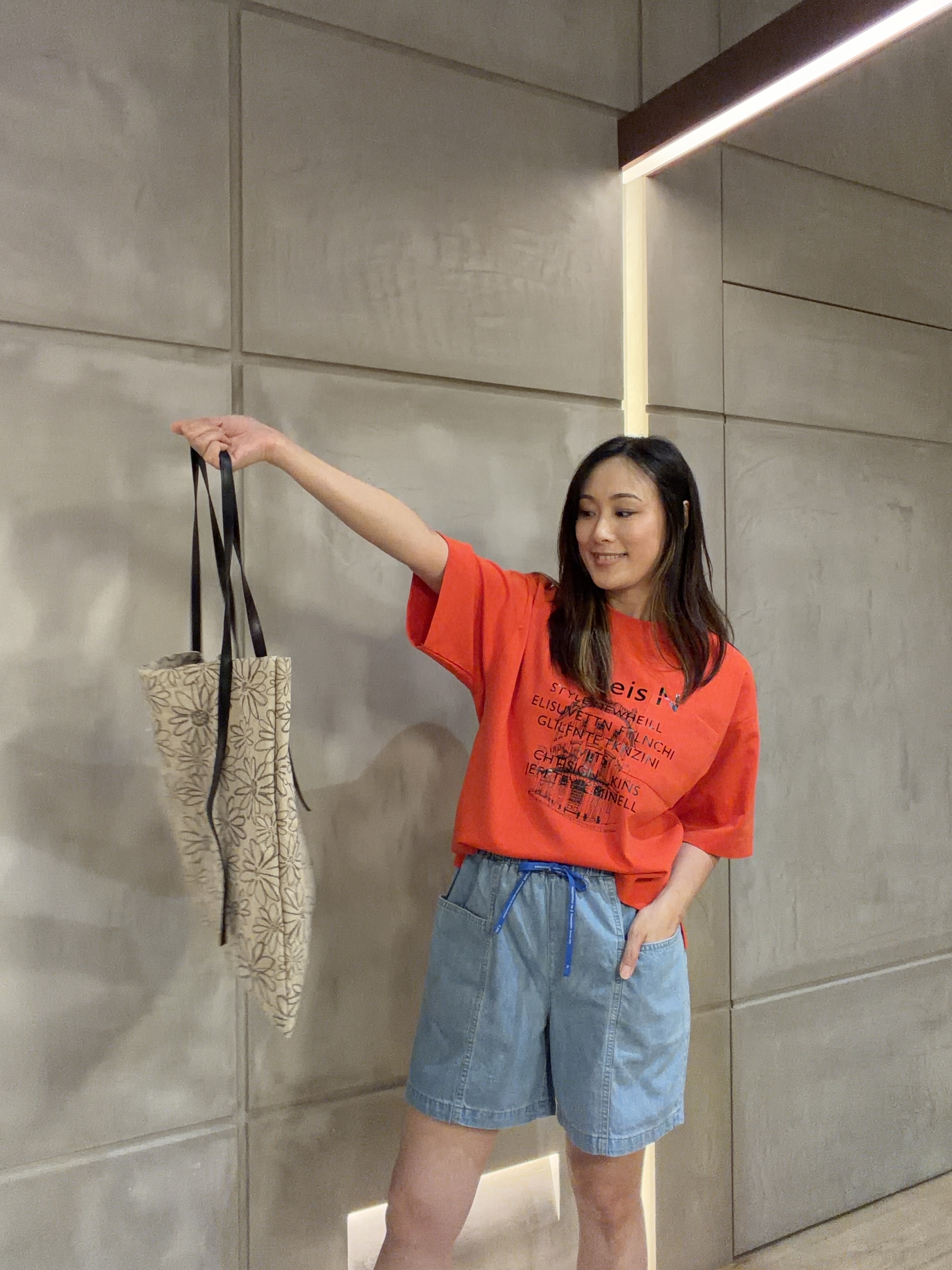 Colourful tee