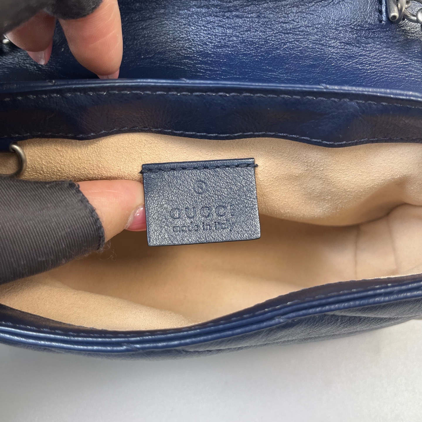 【預訂貨品】Gucci super mini馬蒙拼色包