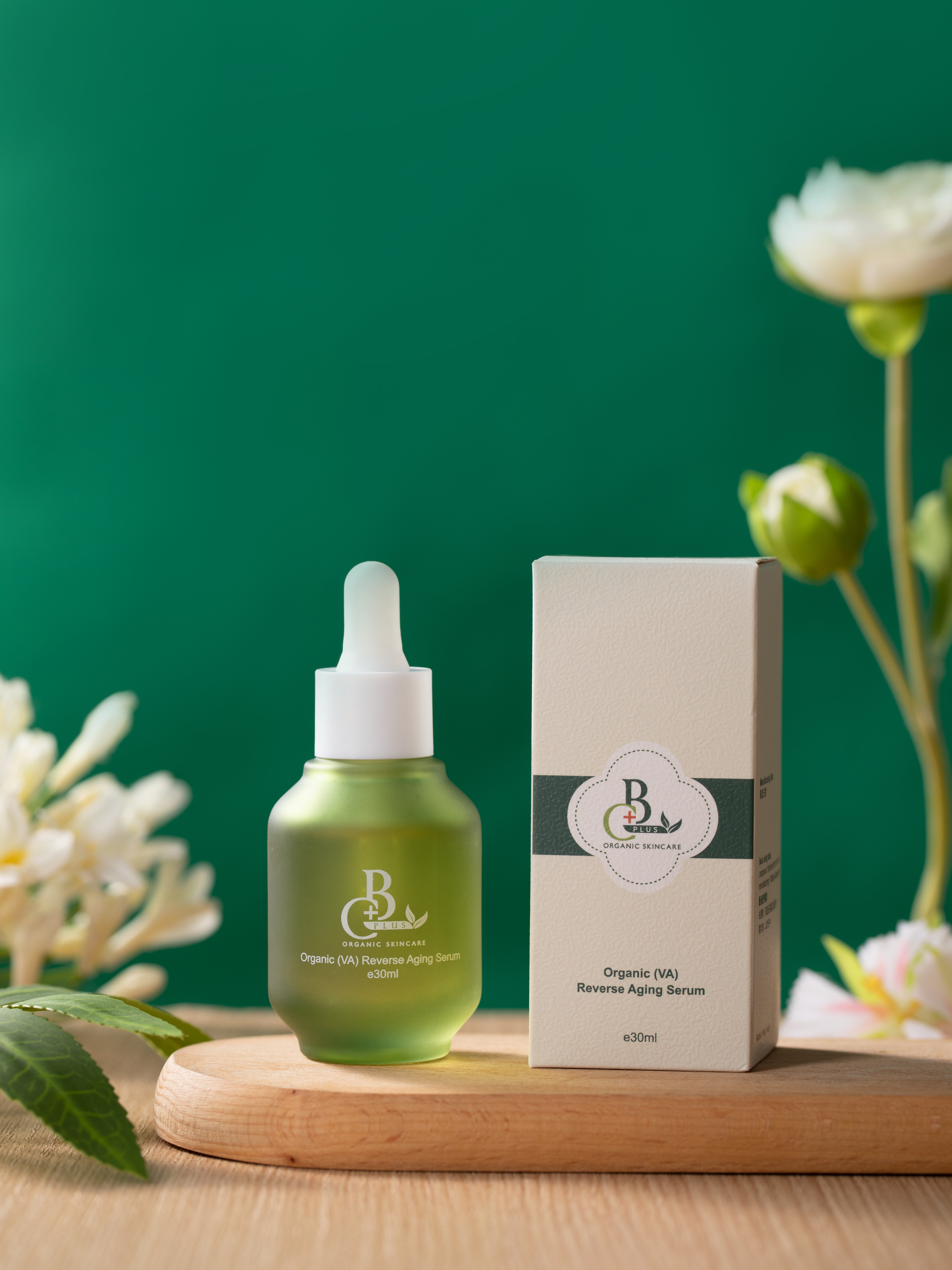 有機VA逆轉肌齡精華 -凈白/去斑/抗皺 e30ml