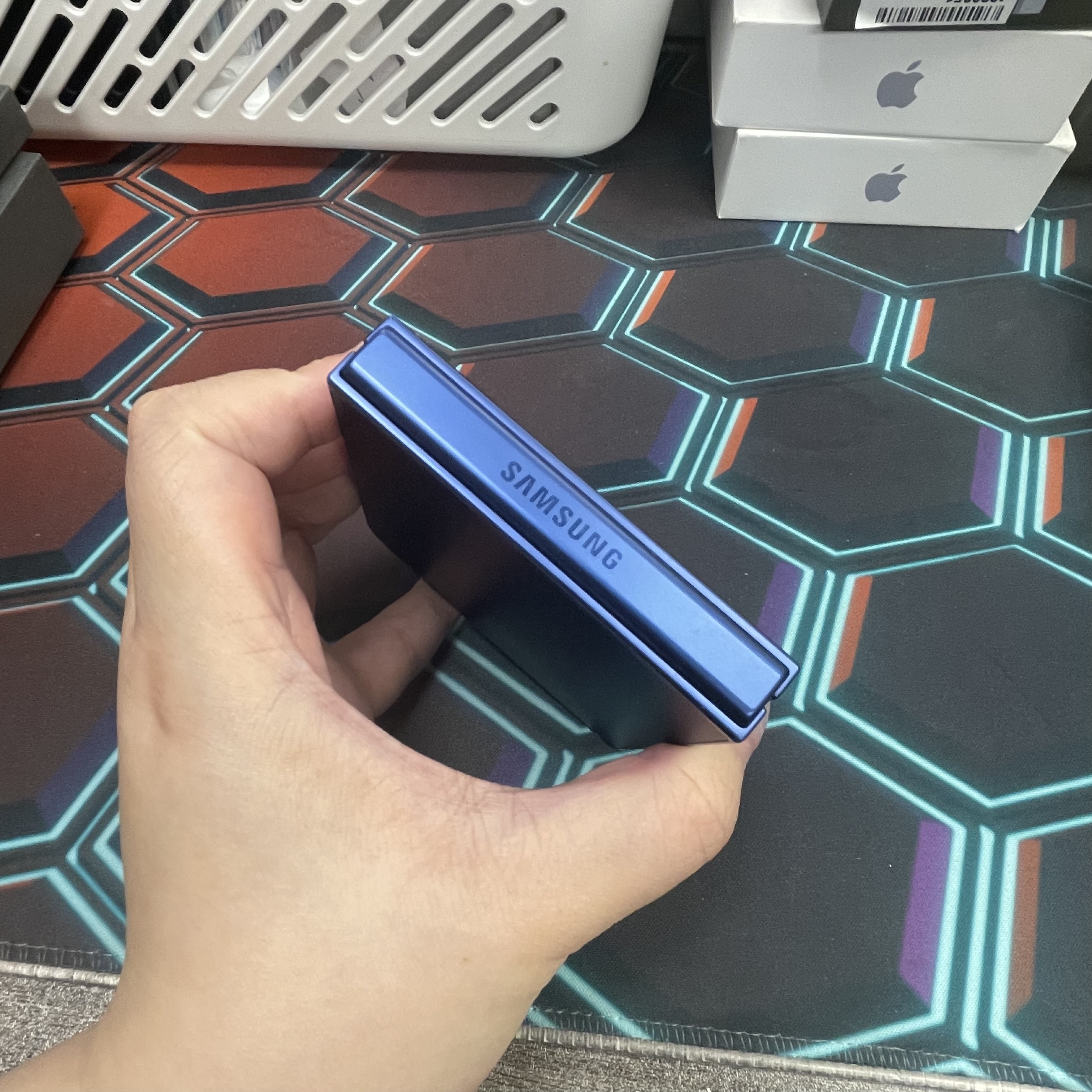 *7202 Galaxy Z Flip 7 勁靚機 12+256GB 藍色 blue