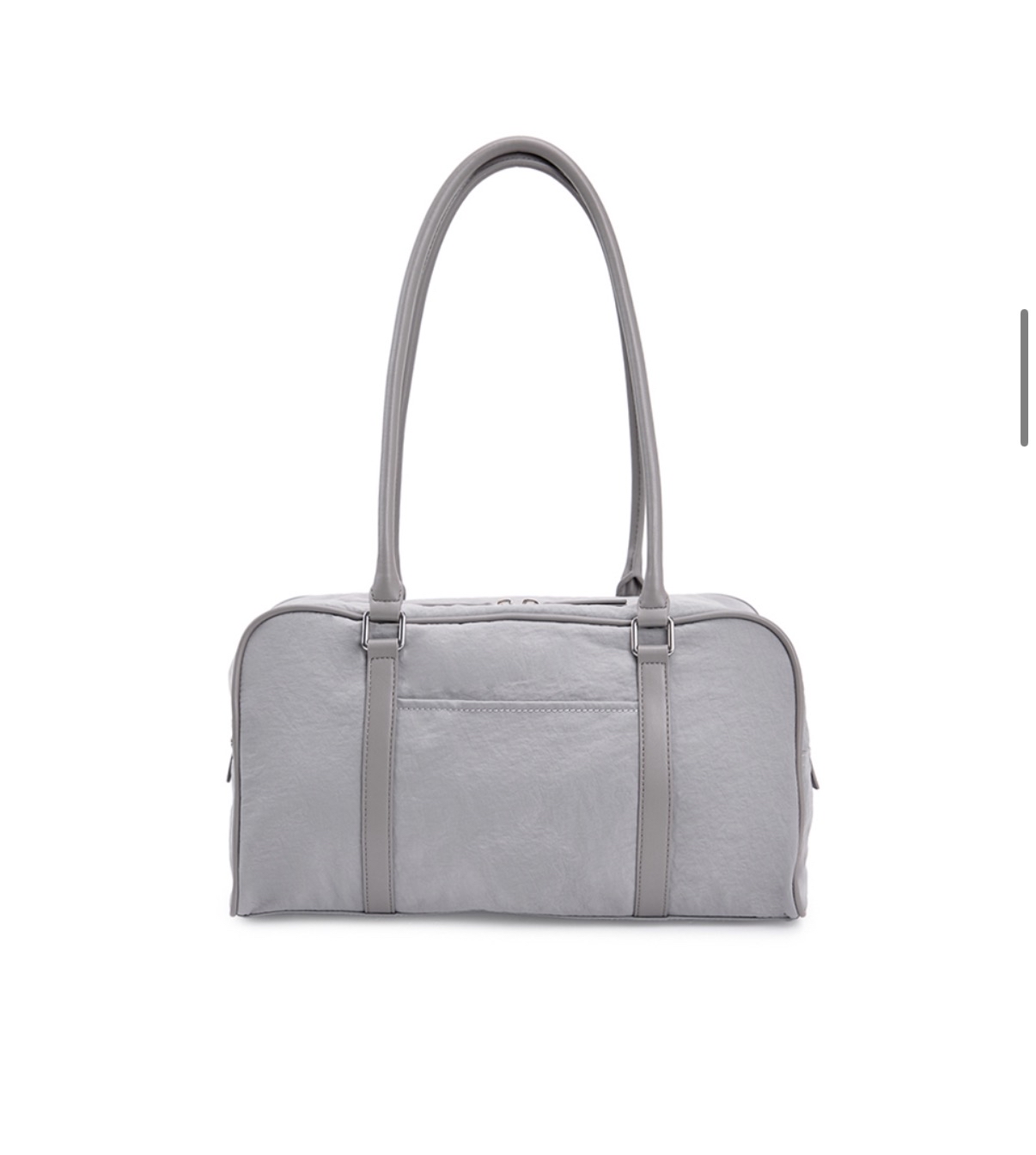 MATIN KIM 特價場 DOUBLE POCKET SPORTY TOTE BAG IN GREY