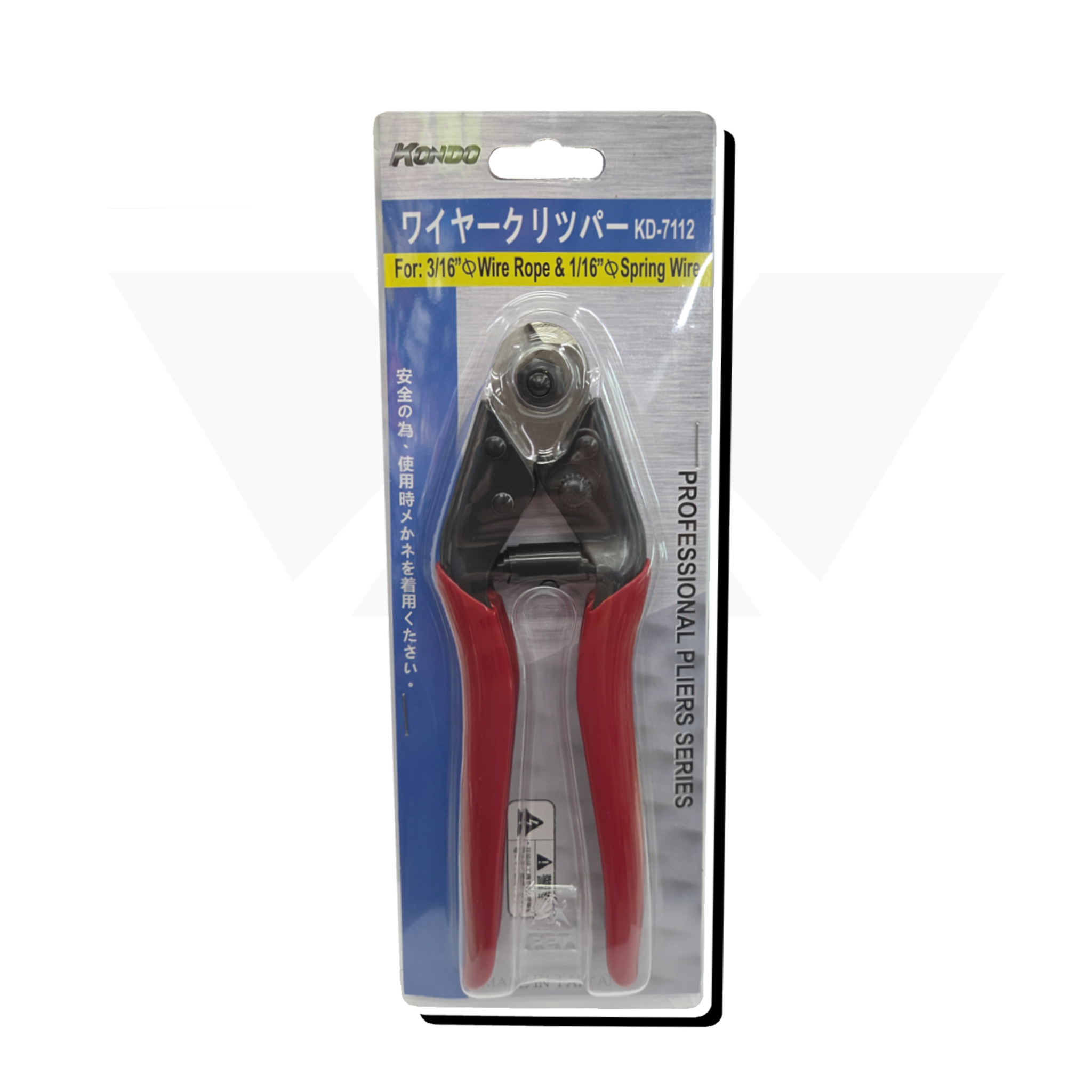 台灣(TWN) KD7112 8" 3/16" 威也剪 KD7112 8" 3/16" Wire Cutter