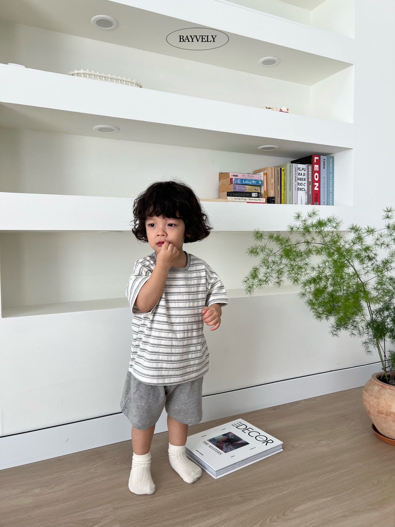 🇰🇷BAYVELY tee+背心set