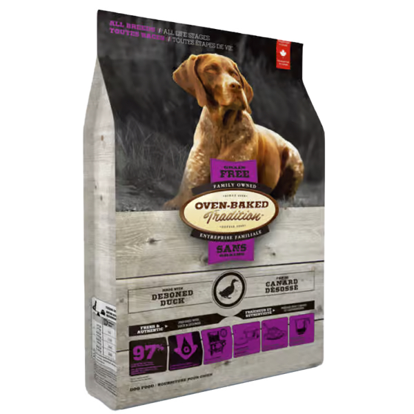 Oven-Baked 無穀物鴨肉配方狗糧 5LB/10LB/23LB