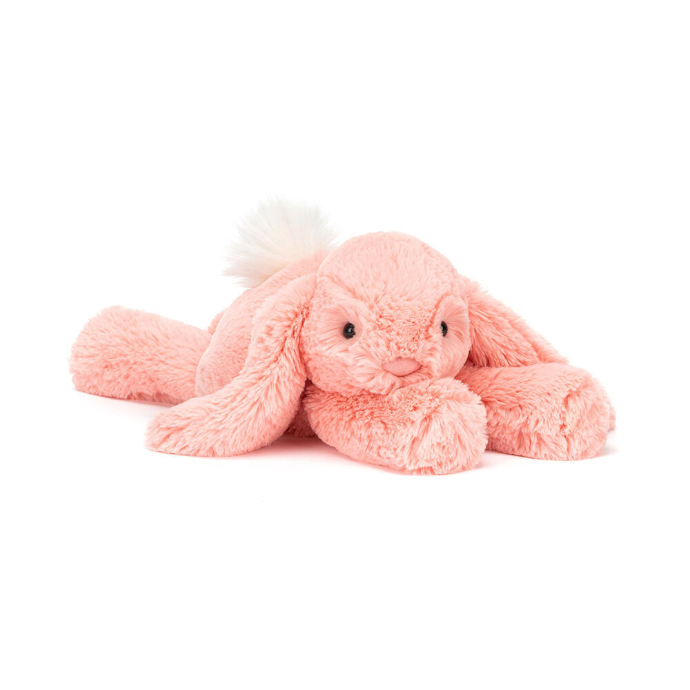 jELLYCAT Smudge Apricot Rabbit 珊瑚橙色趴趴兔