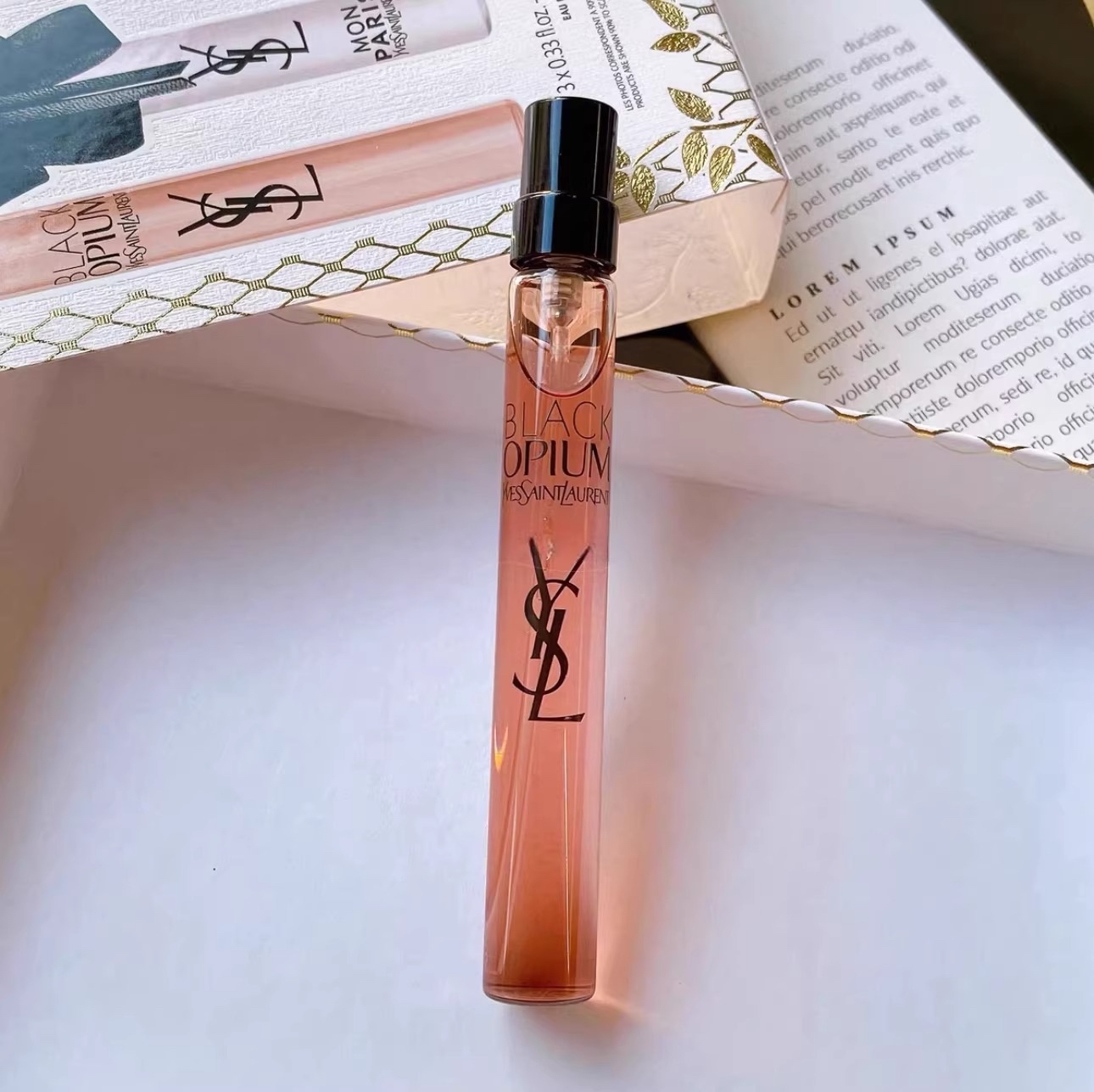 *【YSL 黑鴉片濃香水10ml｜性感誘惑，一試上癮】*