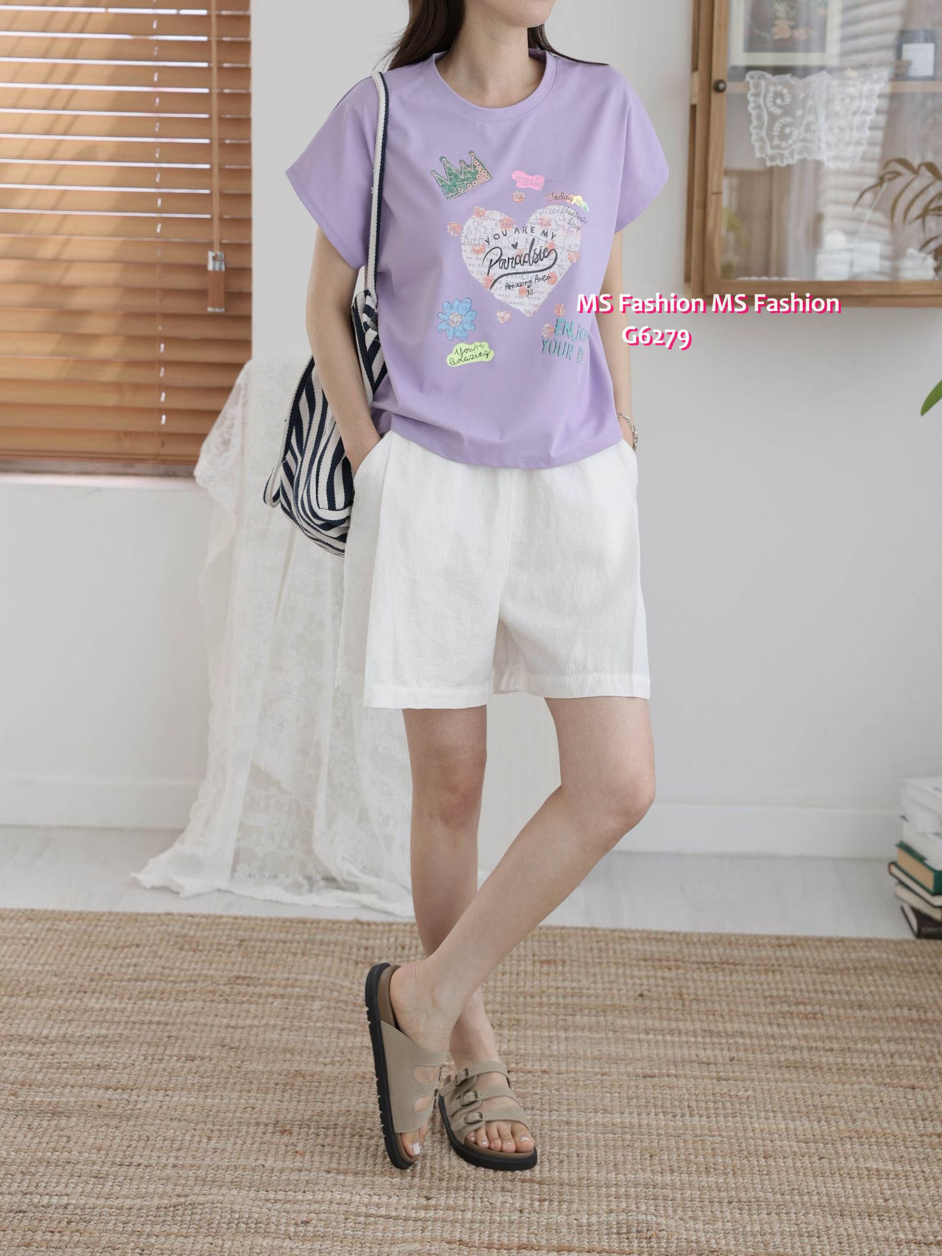 G6279 韓國🇰🇷靚print top