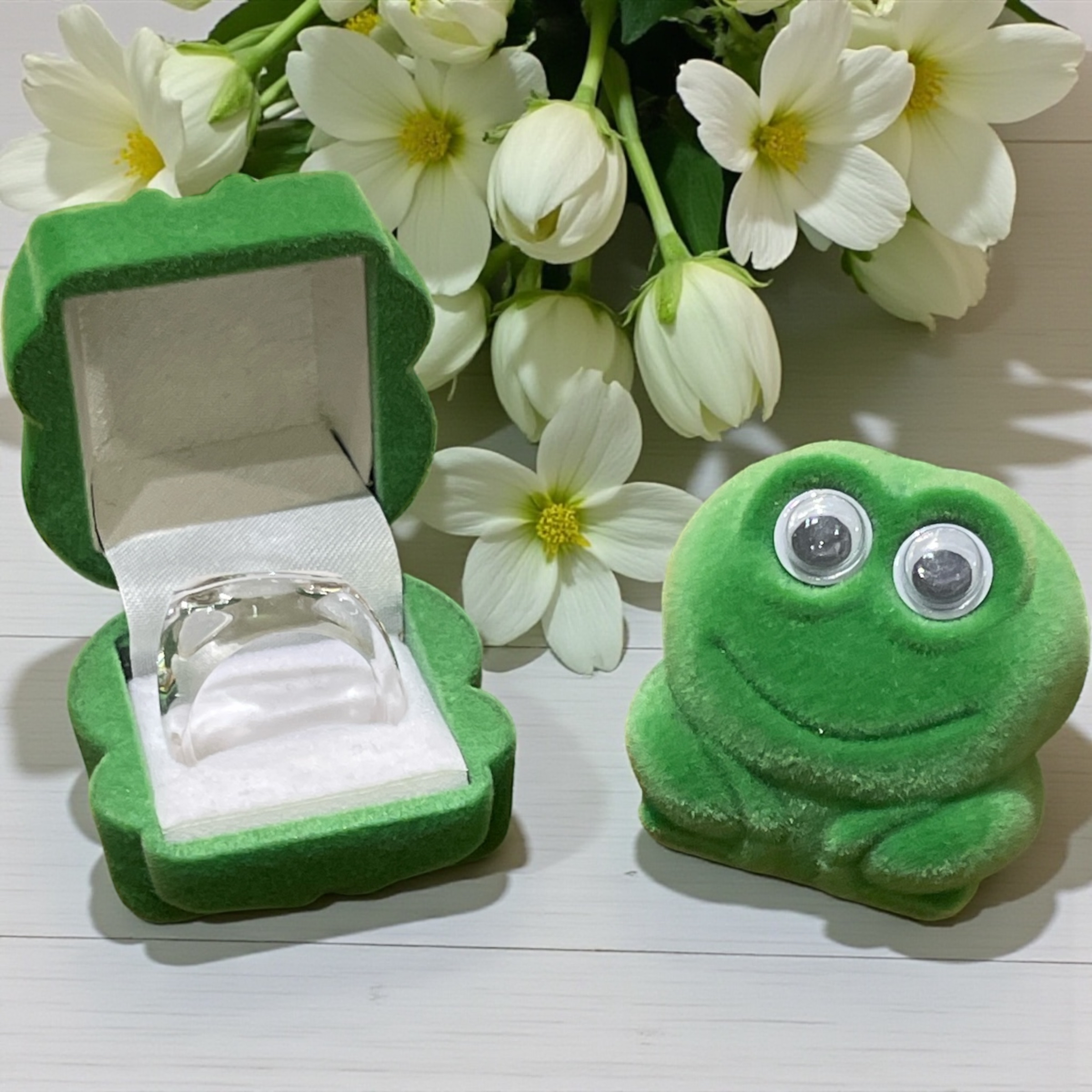 青蛙戒指盒