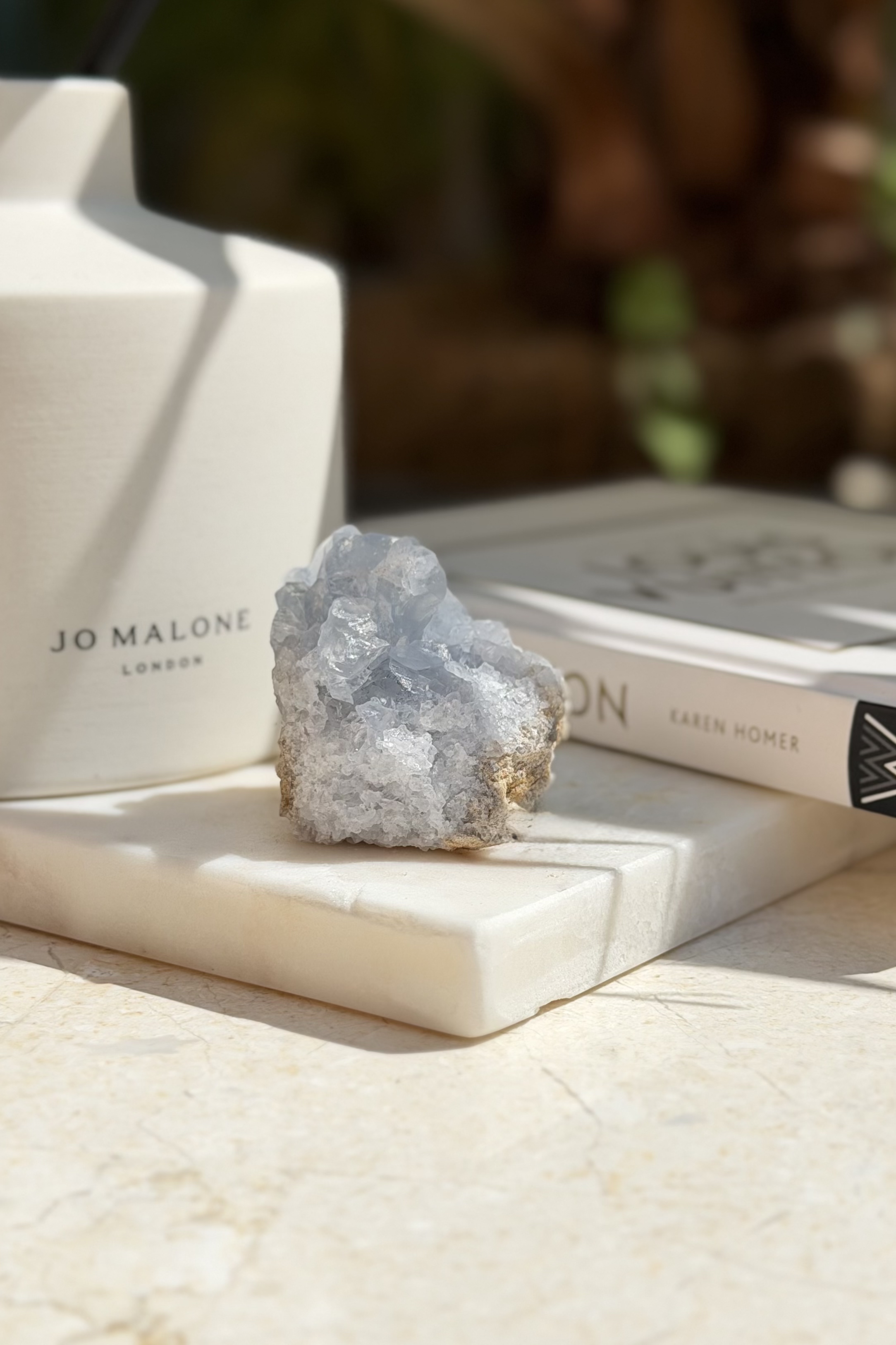   ༒4cm 天青石原石粒 ༒ 3503H3AGNS-RA18*06F