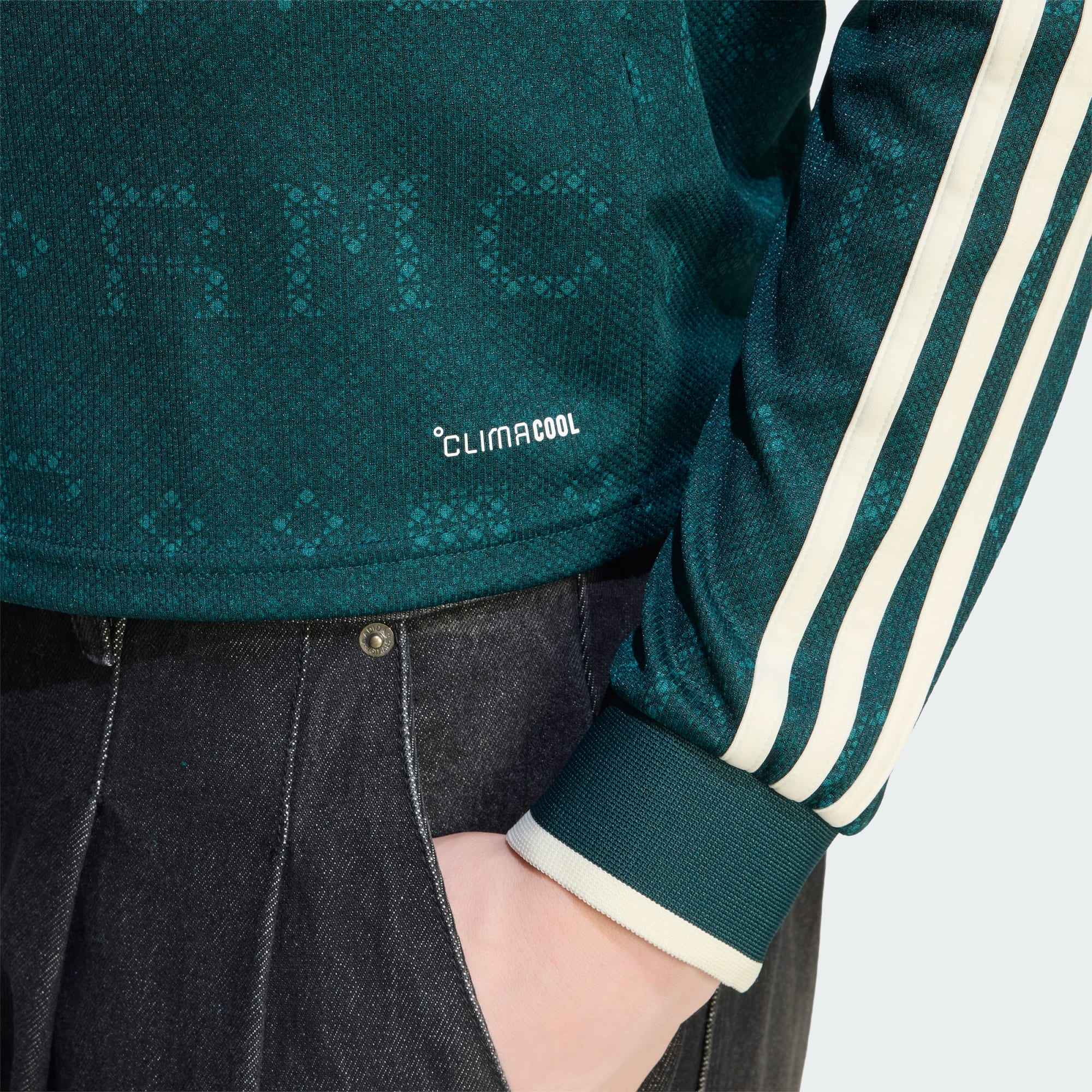 💚典雅的暗綠色調 Adidas Real Madrid 皇家馬德里 2026-27 作客長袖球迷版球衣 (可加印字章) KC3970