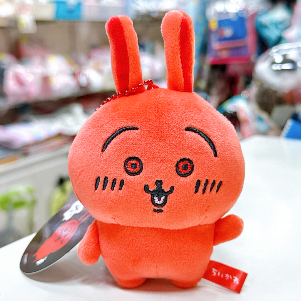 日本版Chiikawa 咖喱系列公仔掛飾/紅溫兔