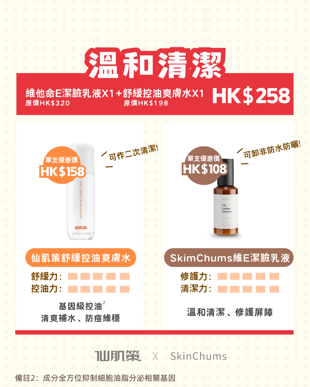 溫和清潔套裝