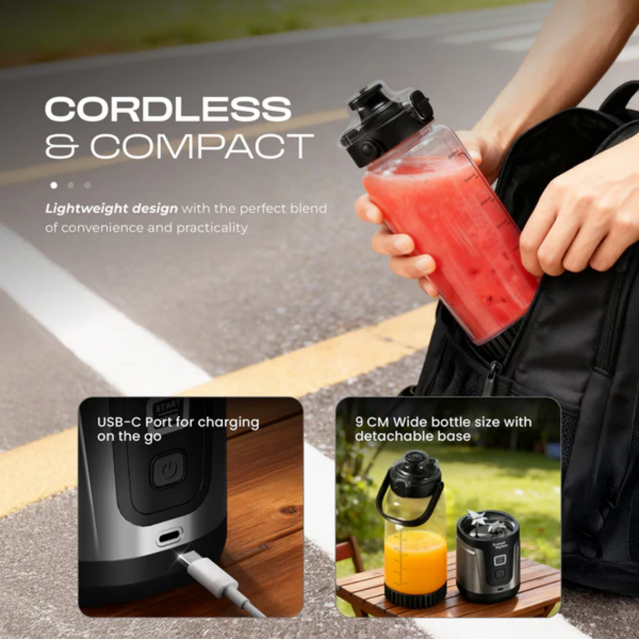 Russell Taylors Portable Personal Blender (PB1)