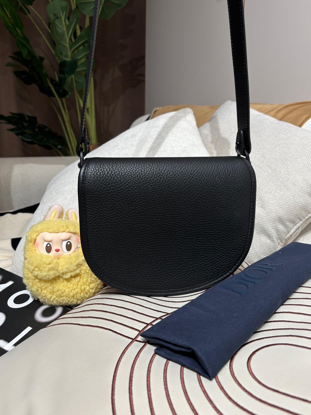 Dior Mini Gallop Shoulder Bag calfskin 100%Authentic, 98%New ✅Dust bag