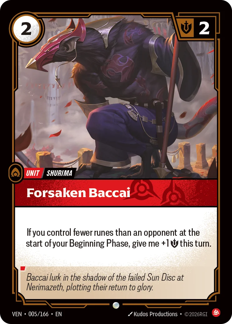 Vendetta - Commen- Fury Rune (Set 4)