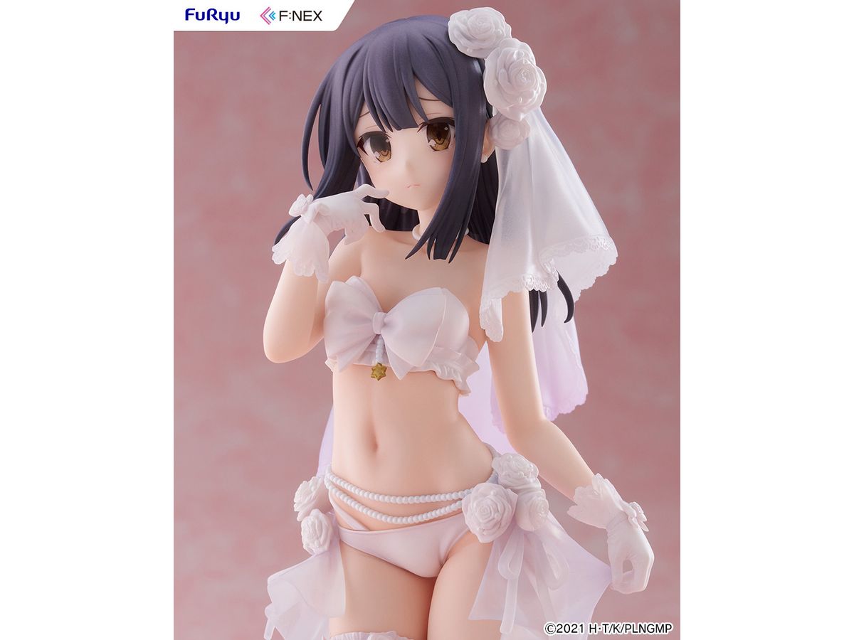 【預訂日期至17/6/26】 FURYU [F:NEX]《魔法少女☆伊莉雅》1/7 美遊 -婚紗泳裝- / Miyu Edelfelt Wedding Swimsuit ver. 1/7 Scale Figure 🌸[訂單確認後,本店會於一週內發出電子預購單據,屆時請確認WhatsApp對話查收。"如需到店提取紙質單據或使用其他通訊APP可於備註告知"]