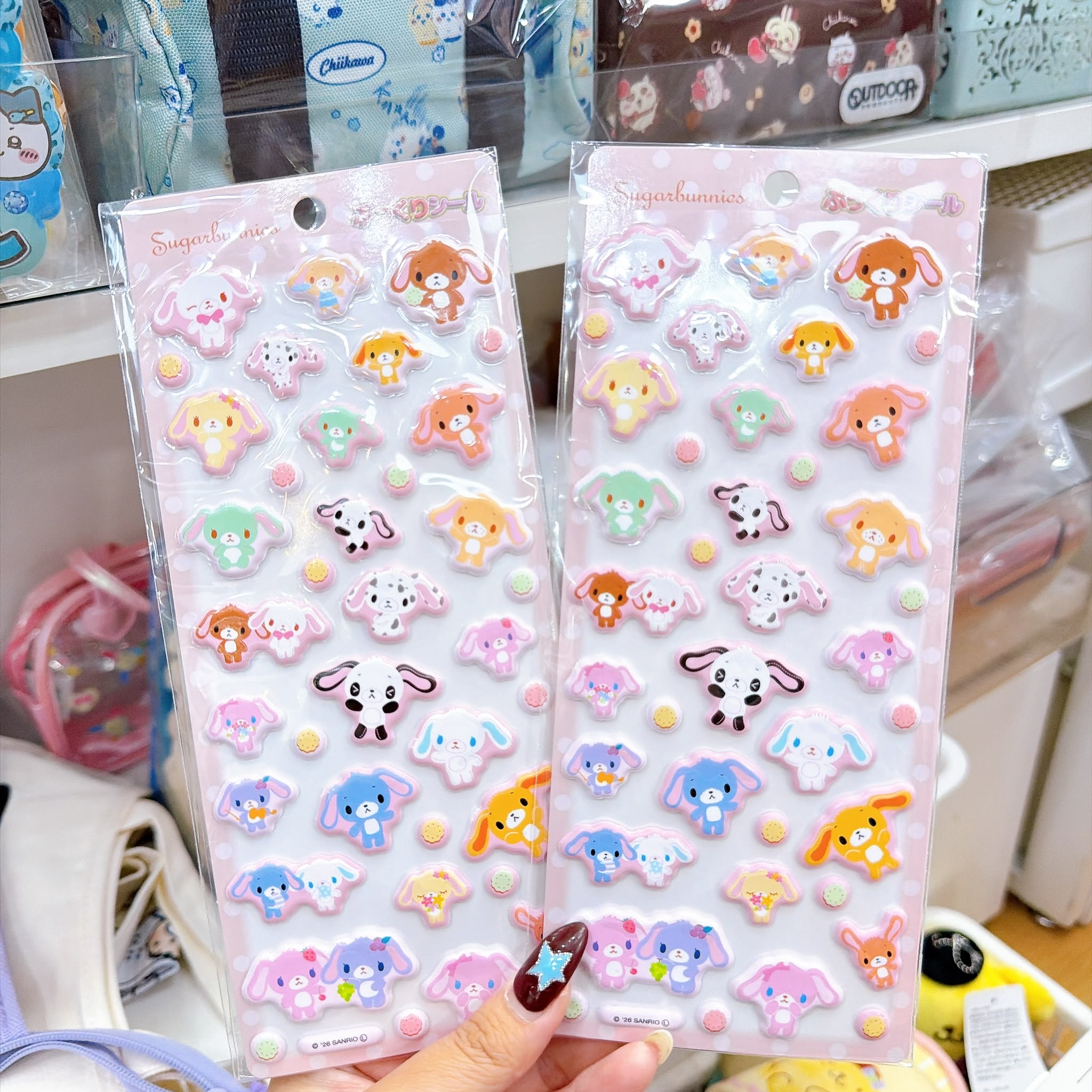日本版Sugarbunnies貼紙