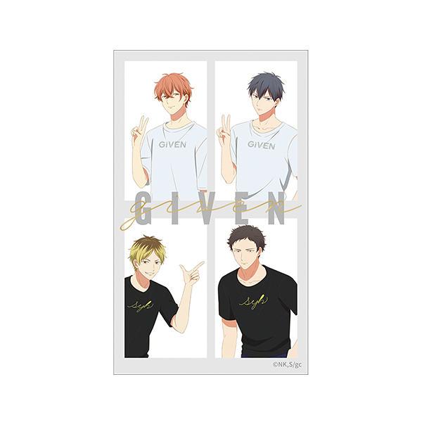 場販｜Given展Encore新瀉場 展覽周邊 & 入場色紙 預約