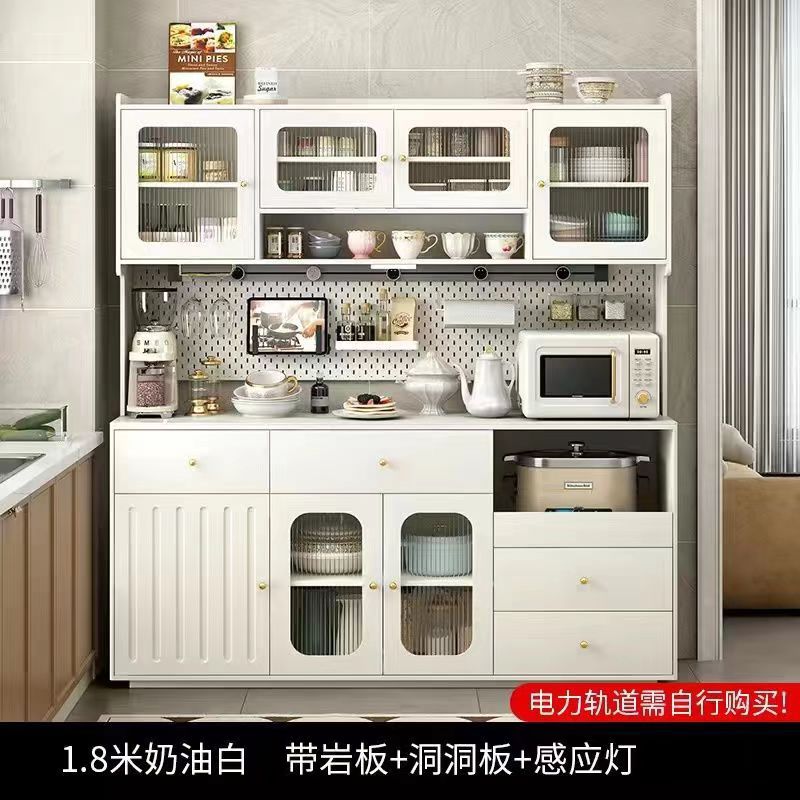 (樂家mall)岩板餐邊櫃 洞洞板櫥櫃 置物櫃 儲物櫃 收納櫃 墻櫃 Sideboard