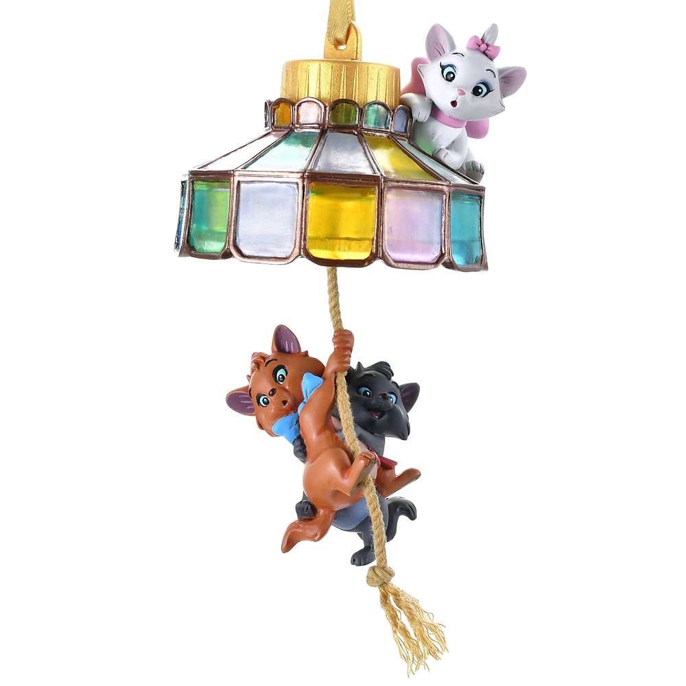 🎀【預訂】Disney Christmas Ornament - 發光 Marie ,Berlioz & Toulouse