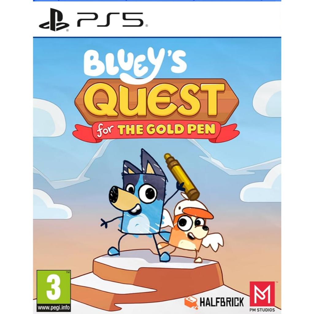 (🔥NEW RELEASE🔥) Bluey's Quest For The Gold Pen Full Game (PS5) Digital Download