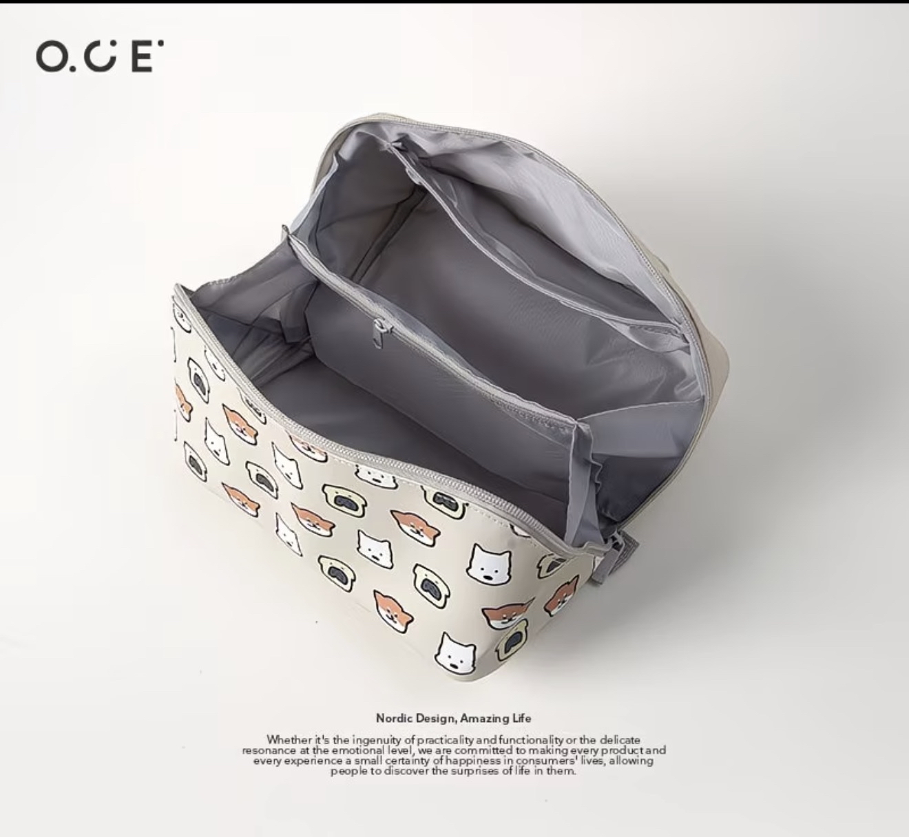 Hakimi - Printed Makeup Bag