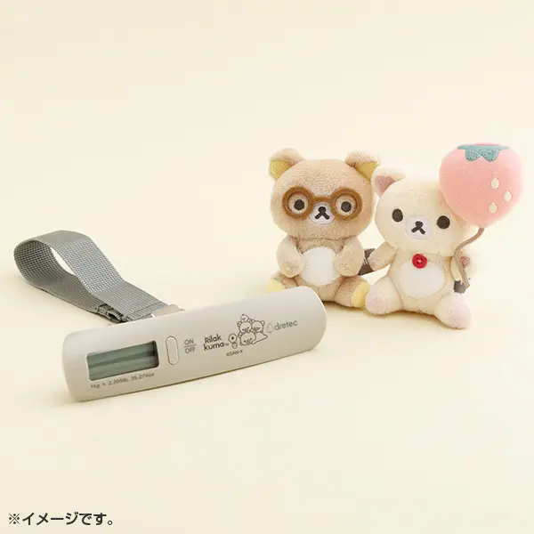 San-X 日本限定！鬆弛熊行李電子磅