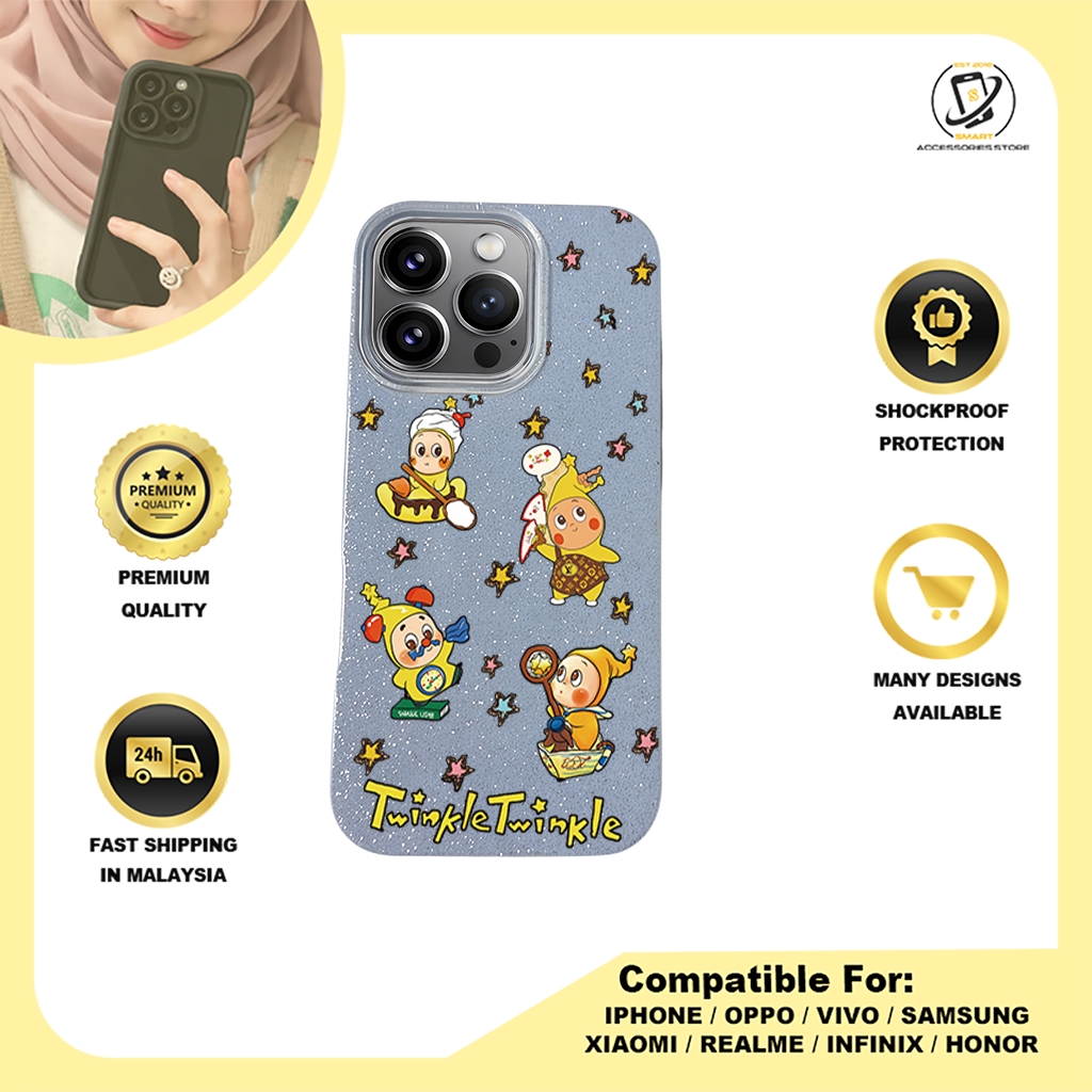 BLING CASE PHONE FOR IPHONE - DESIGN TWINKLE B