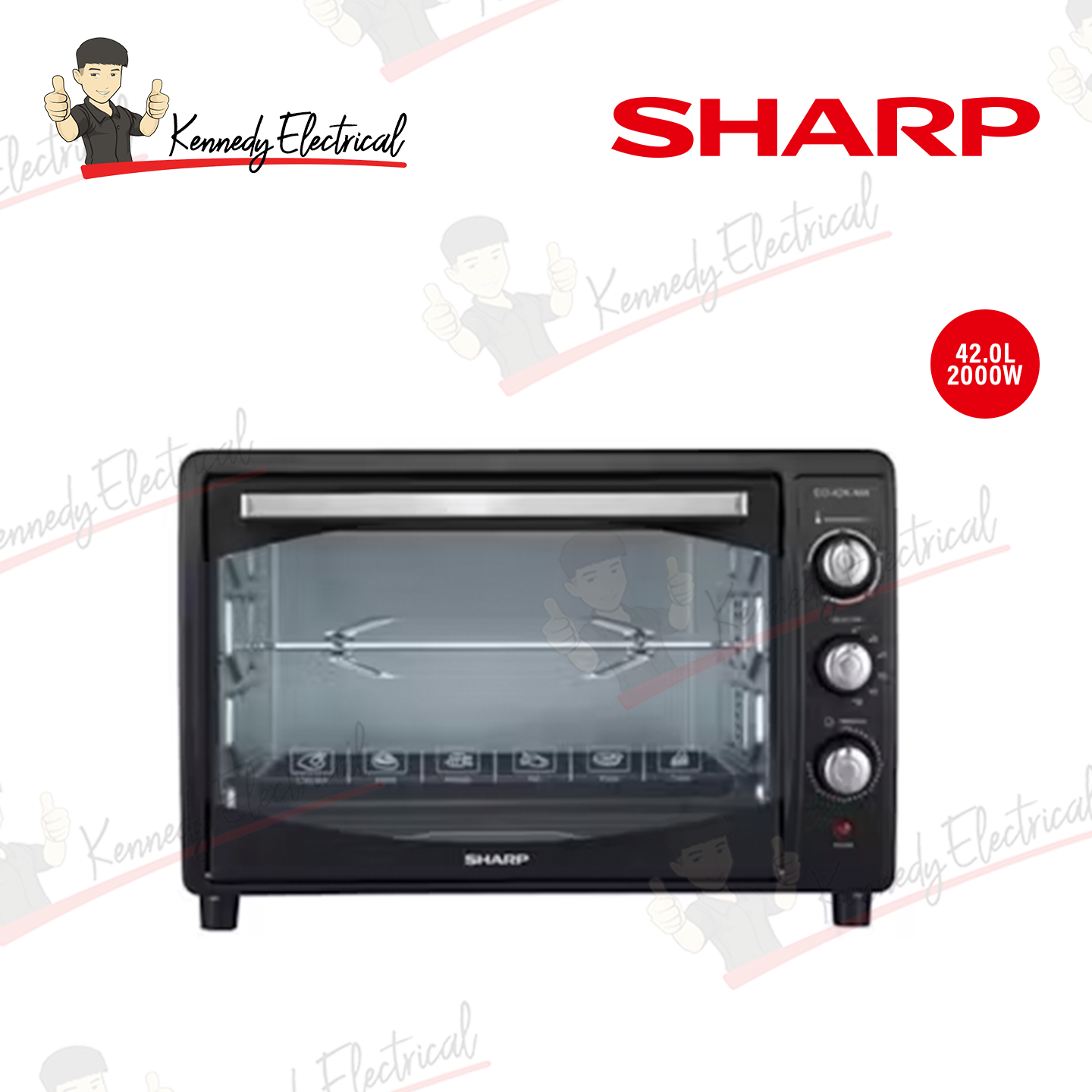 Sharp 42L Rotisserie Electric Oven (EO42KMA)