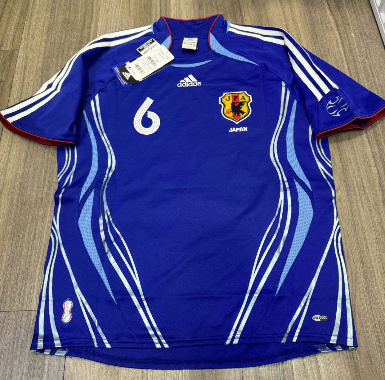 Japan WC2006 home shirt #6 K.Nakata (bnwt)