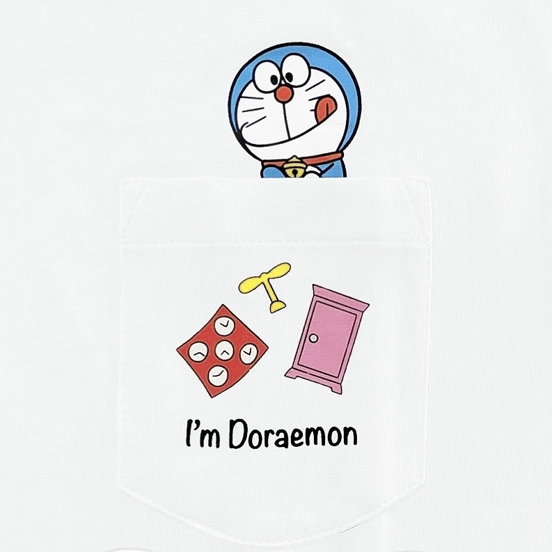 [訂購] 多啦A夢Tshirt 法寶圖案 Pocket Tee Doraemon短袖衫
