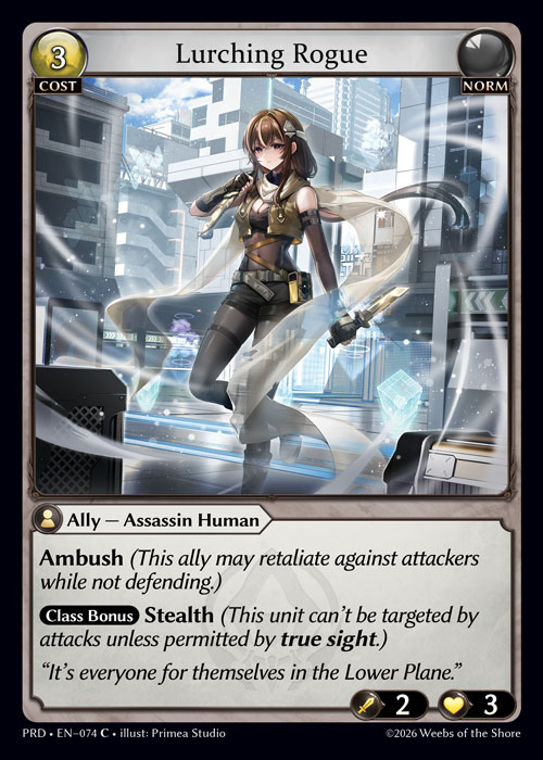 Lurching Rogue / PRD-074 (C)