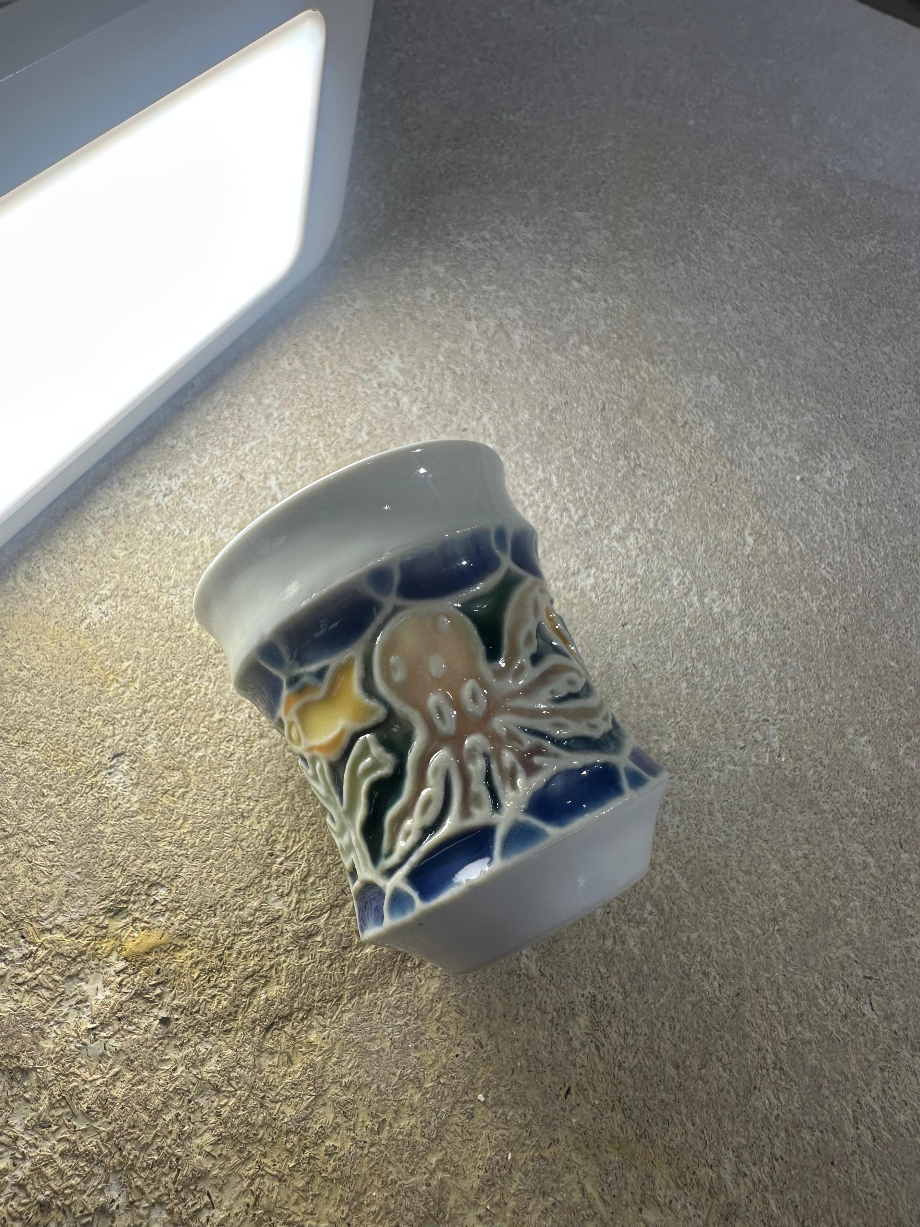 CeramicL - Illustrated Porcelain Cup series