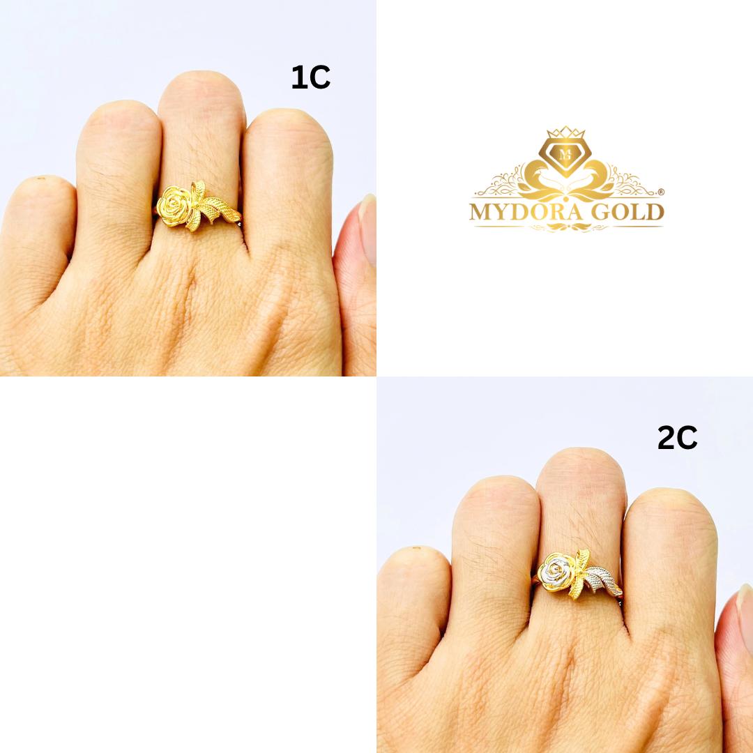 MYDORA Cincin Rosie Ribbon (5G) l EMAS 916/22K